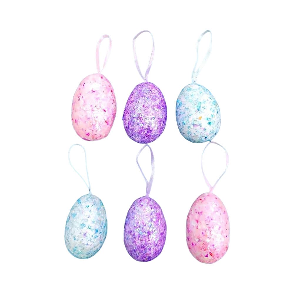 Conjunto de Ovos de Páscoa Pendentes Life Home 6 Peças