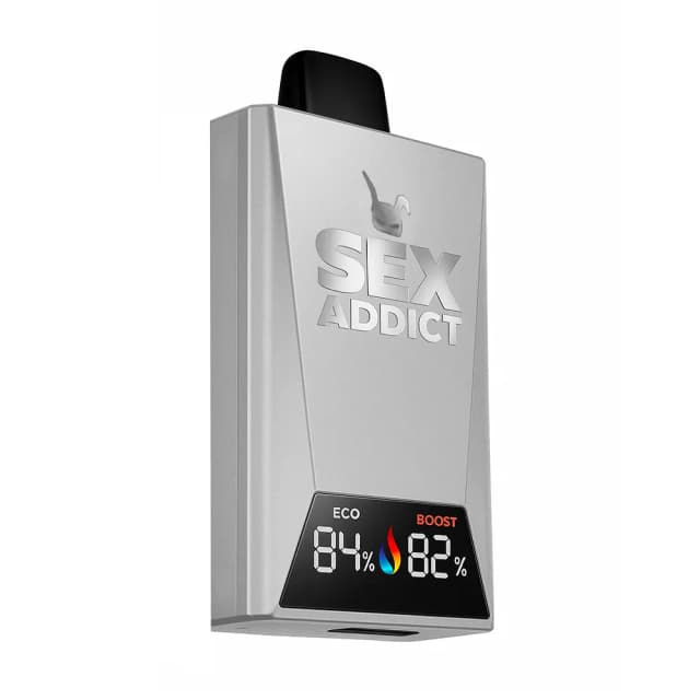 Vape/Pod Sex Addict S280 Silver 28000PUFFS Banana Ice