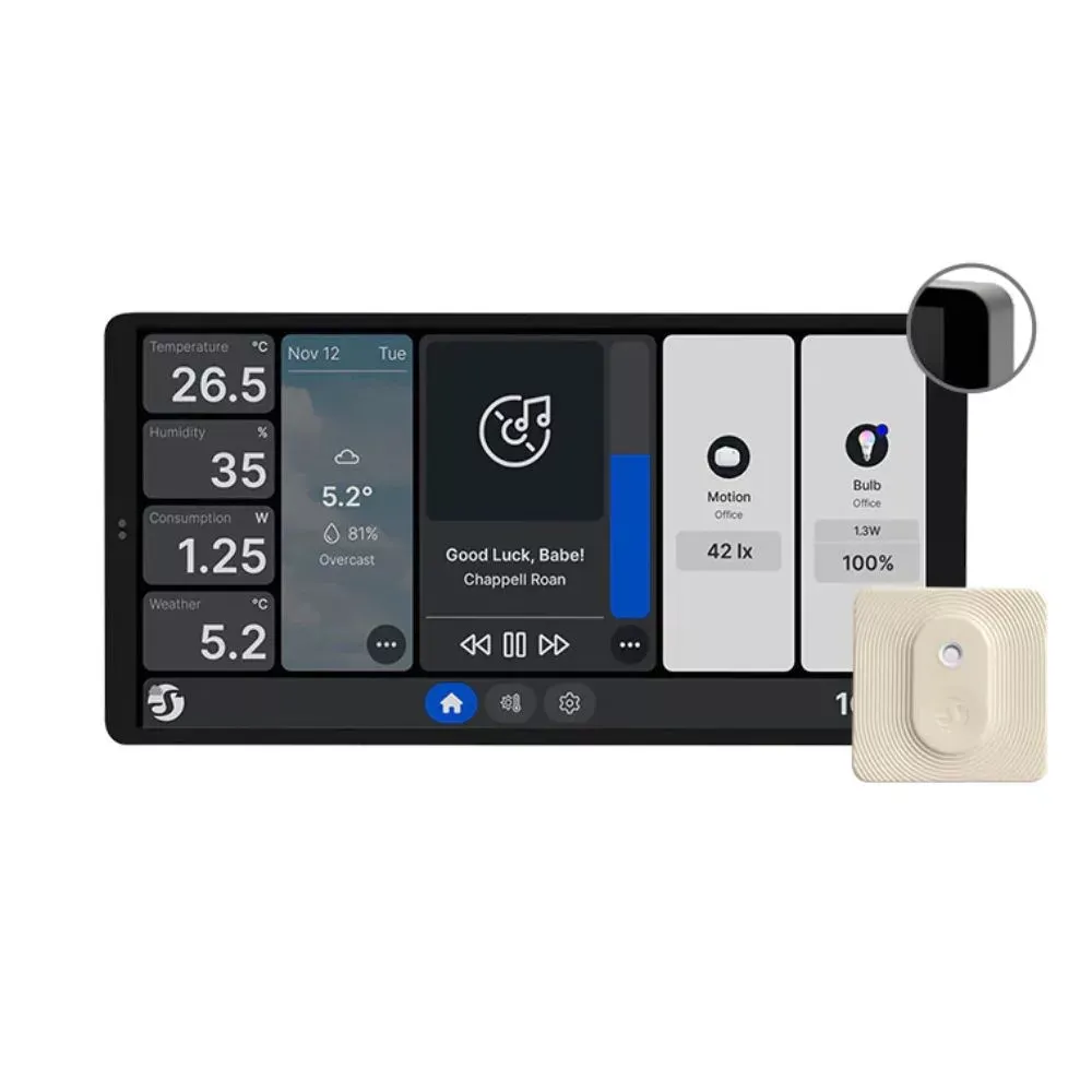 Interruptor Smart Shelly Wall Display X2 110-240V