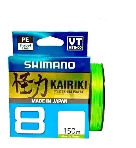 Shimano Linea Kaikiri 8 15LB 150M Verde Verde
