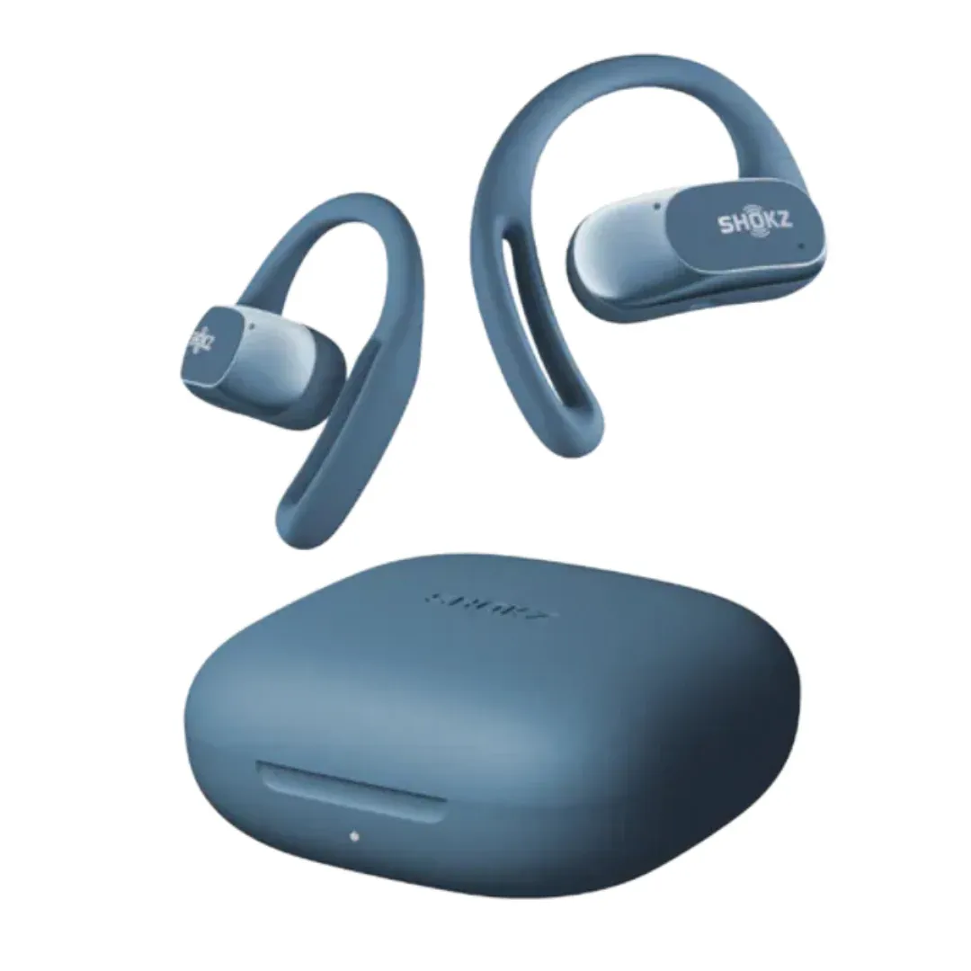 Fones de Ouvido Shokz Openfit Air T511 Bluetooth Stone Blue