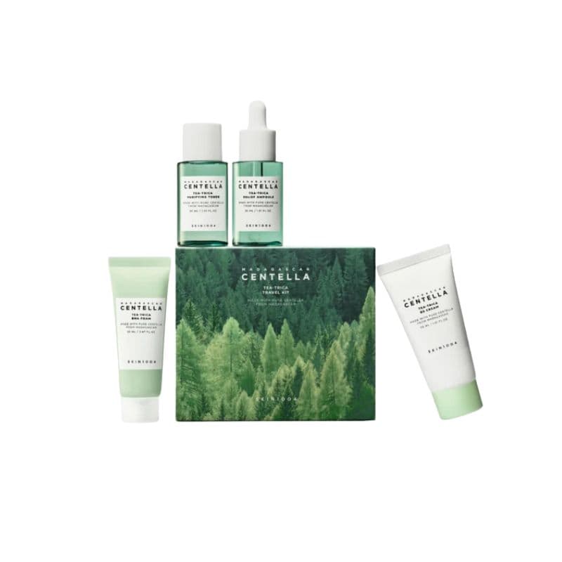 Kit de Viagem Skin1004 Madagascar Centella Tea-Trica 4UN