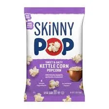 Snacks Skinny Pop Popcorn Sweet & Salty Kettle 14G