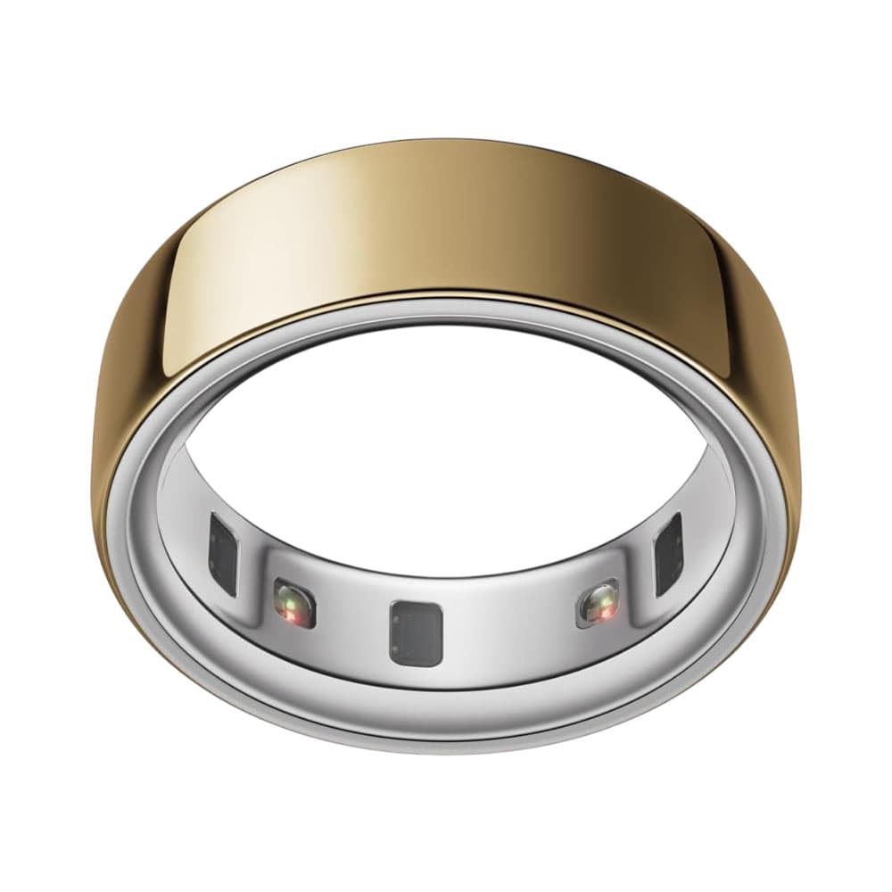 Anel Inteligente Oura Ring Tamanho 8 Dourado