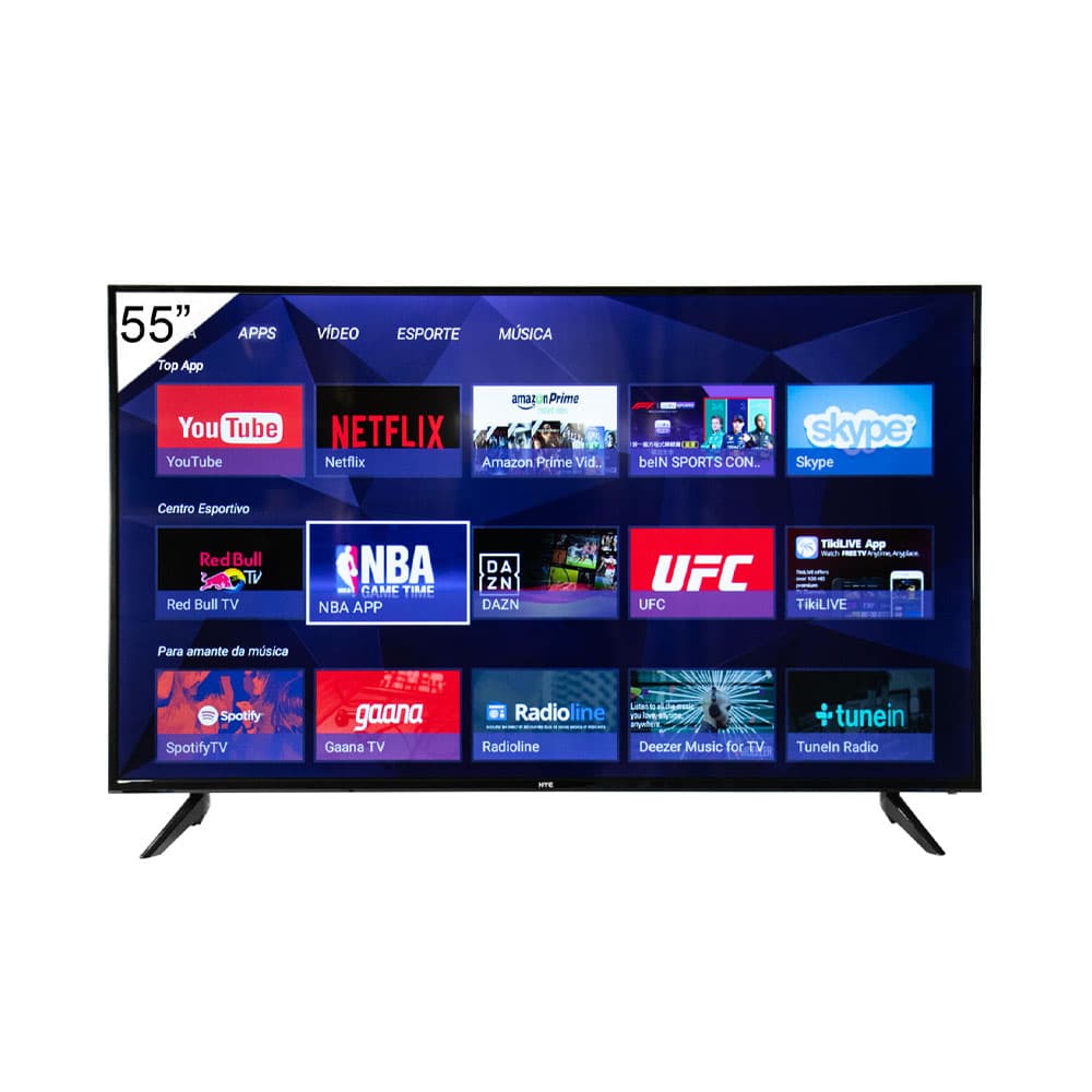 TV Hye HYE55ATUH 55" 4K Ultra HD Preto