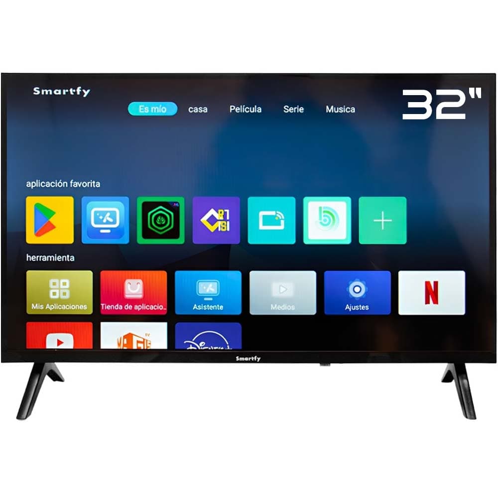 Smart TV LED Smartfy 32" STV01B Full HD