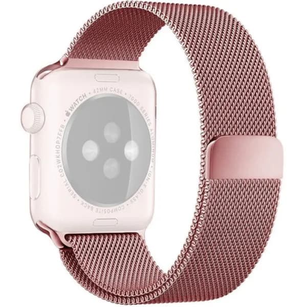 Smart Vision Pulseira Banda Metal 42/44/45/49Mm Rosa