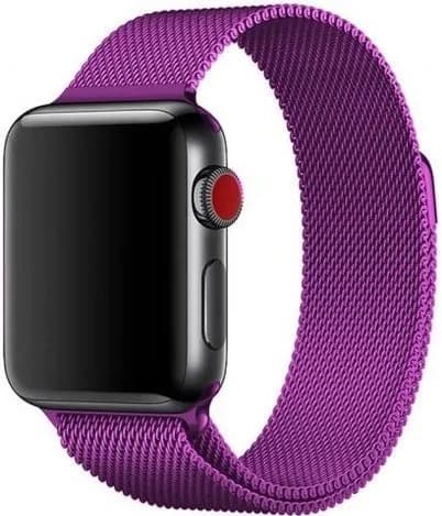 Smart Vision Pulseira Banda Metal 42/44/45/49Mm Roxa