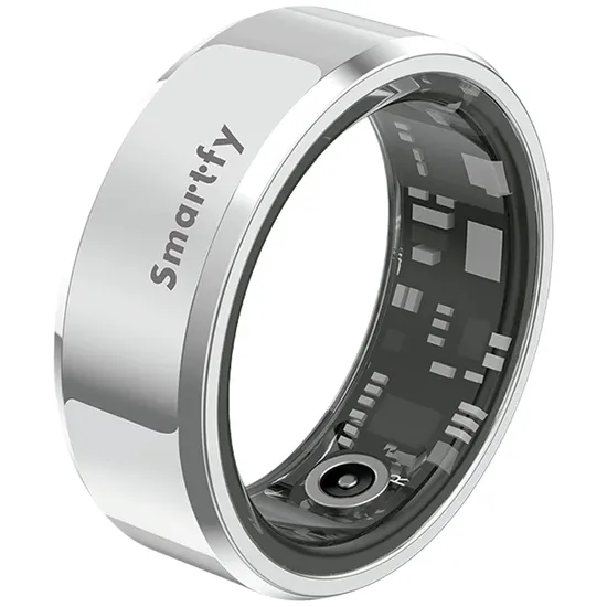Smartfy Anillo Inteligente SMR01S IP68 11" Plata
