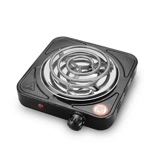 Fogão Elétrico Smartfy FG01B 1 Boca Espiral 1000W 110V 60Hz Preto