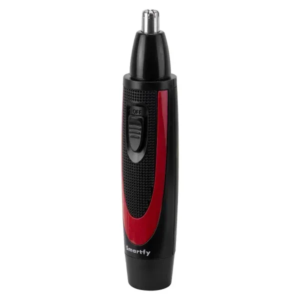 Cortador de Pelo Nasal Smartfy Dn-01RB Pilha Aa Preto/Vermelho