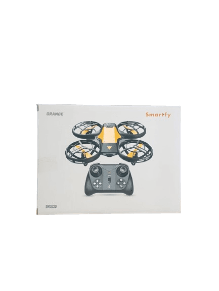 Drone Smartfy Dro030 Wifi UHD 4K Alcance/FPV 1KM Laranja/Preto