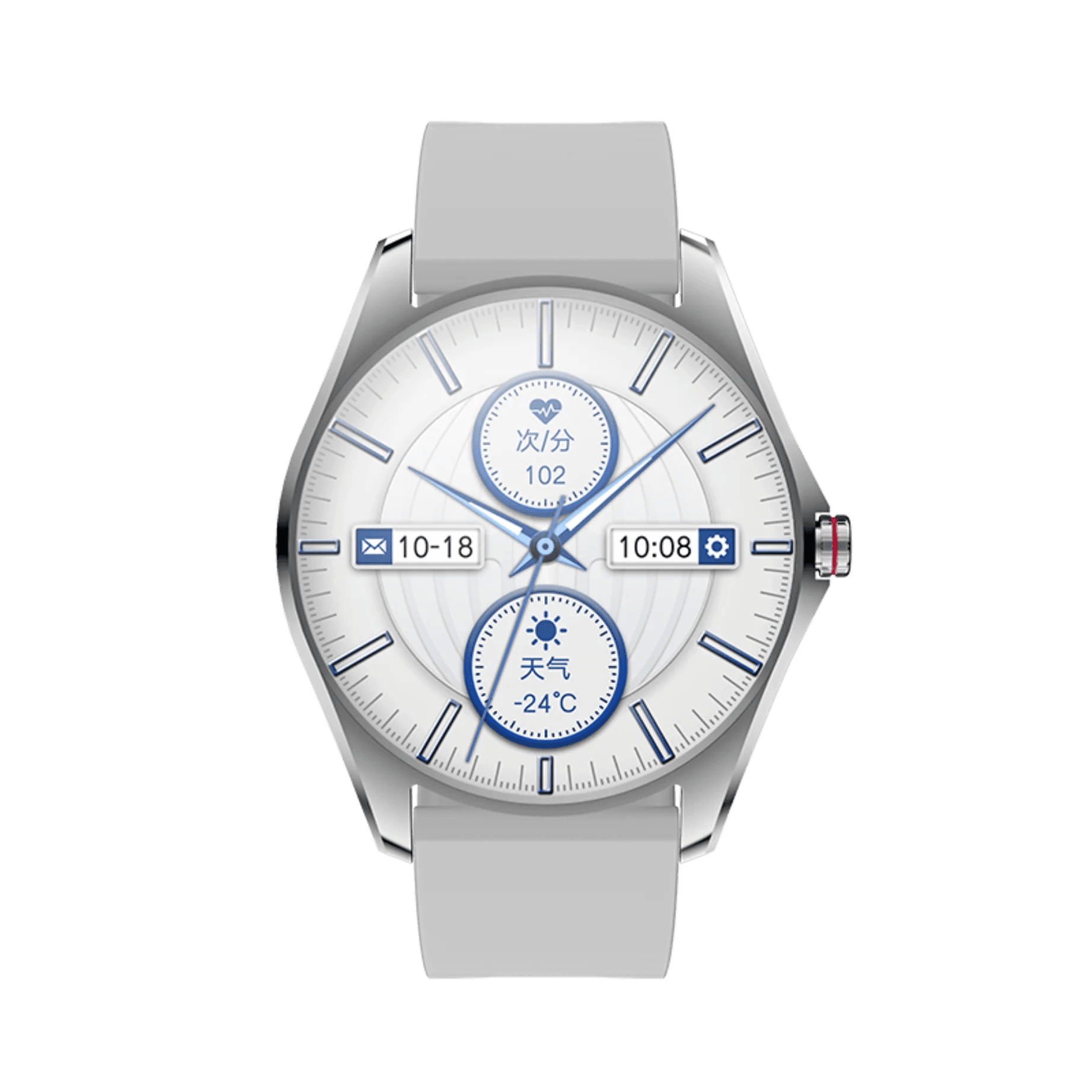 Smartwatch Smartfy WCH07S Amoled Bt Prata