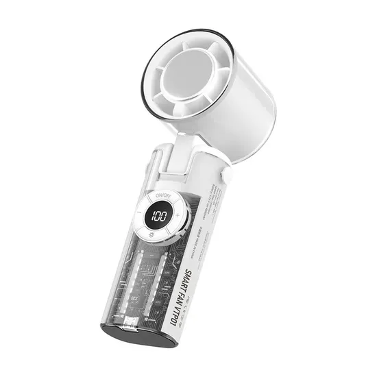 Ventilador Portátil Smartfy VTP01W Recarregável Branco