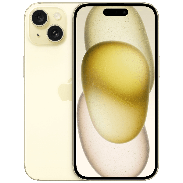 Celular Apple iPhone 15 128GB Amarelo