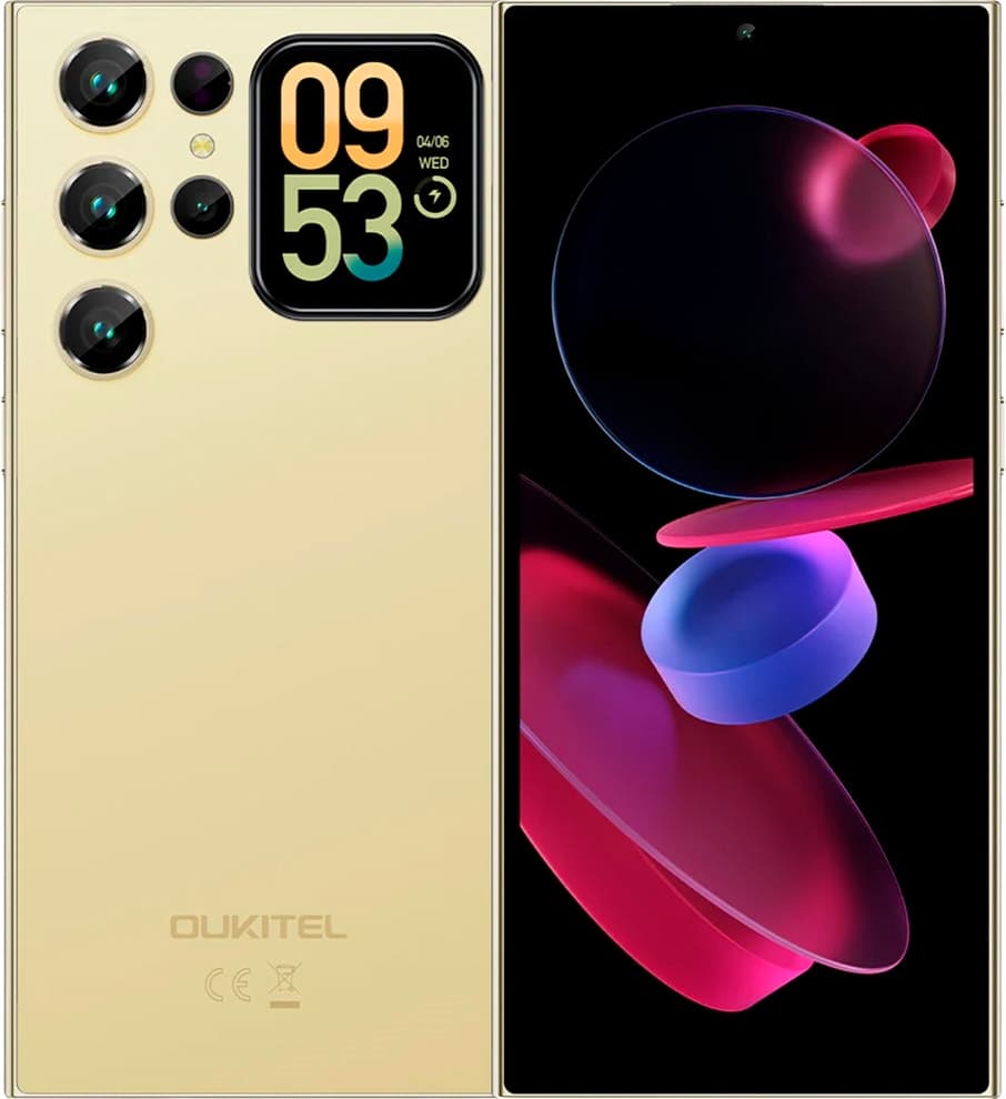 Celular Oukitel C72 LTE Dual Sim 6.88" 4GB/128GB Dourado