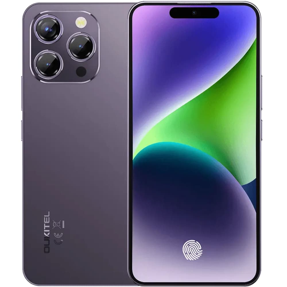 Celular Oukitel P1 Ds LTE 8/256GB Roxo