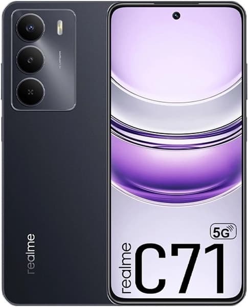 Celular Realme C71 5G Dual Sim 6.67" 8GB/256GB Preto