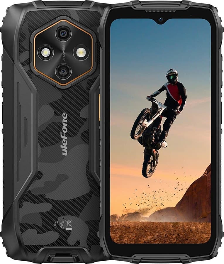 Celular Ulefone RugKing 4 Pro LTE Dual Sim 6.56" 8/256GB Preto