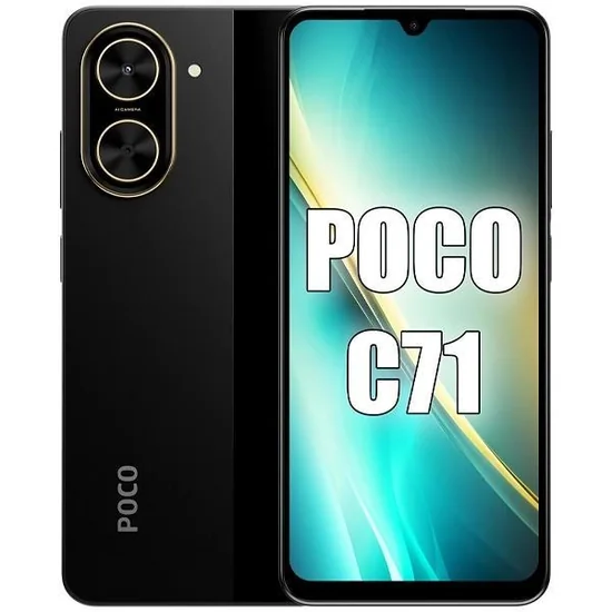 Celular Xiaomi Poco C71 128GB Preto