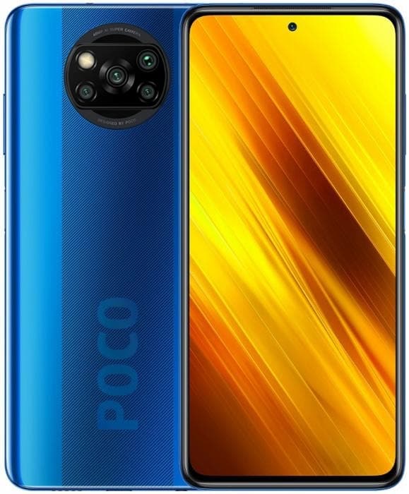 Celular Xiaomi Poco X3 Dual Sim LTE Tela 6.67" 6GB/64GB Azul