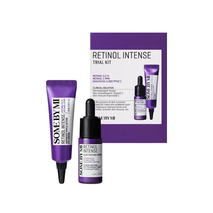 Somebymi Retinol Intense Trial Kit (Sérum 10ml + Creme para Olhos 10Ml)