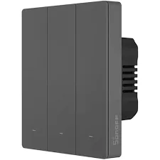 Interruptor Inteligente Sonoff M5-3C-80 Bivolt Preto