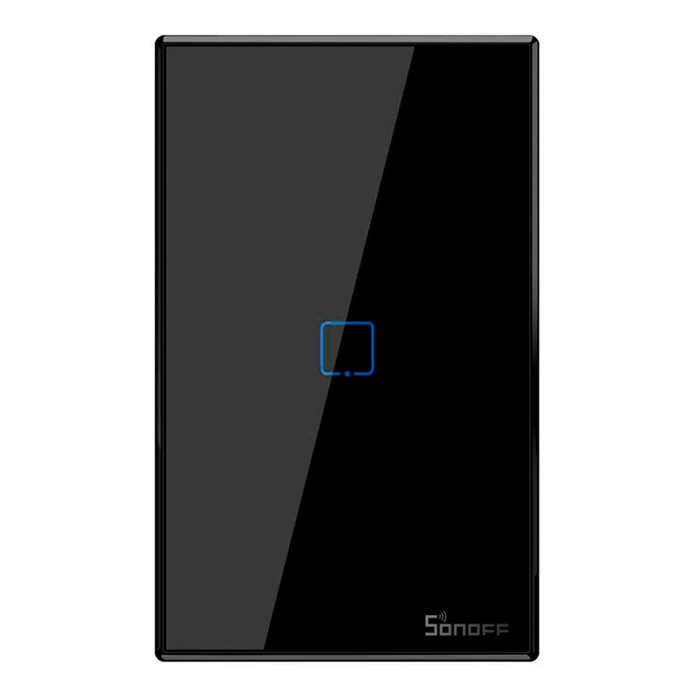 Interruptor Smart Sonoff T3US1C Bivolt Preto
