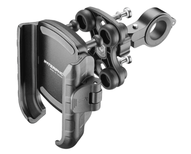 Suporte Interphone Crab 24 Pro Antivibração para Guidão de Moto