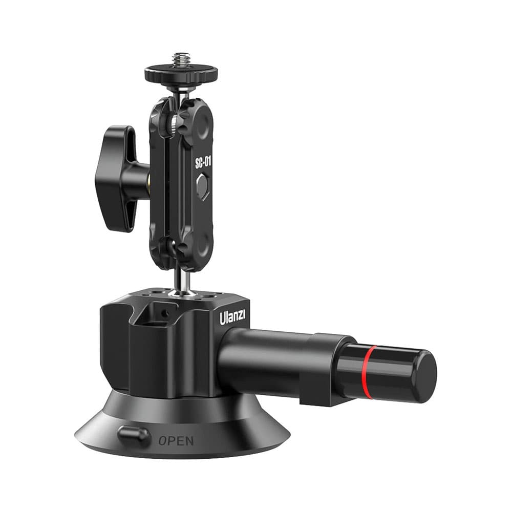 Suporte de Ventosa para Câmera Ulanzi Sc-01 Preto