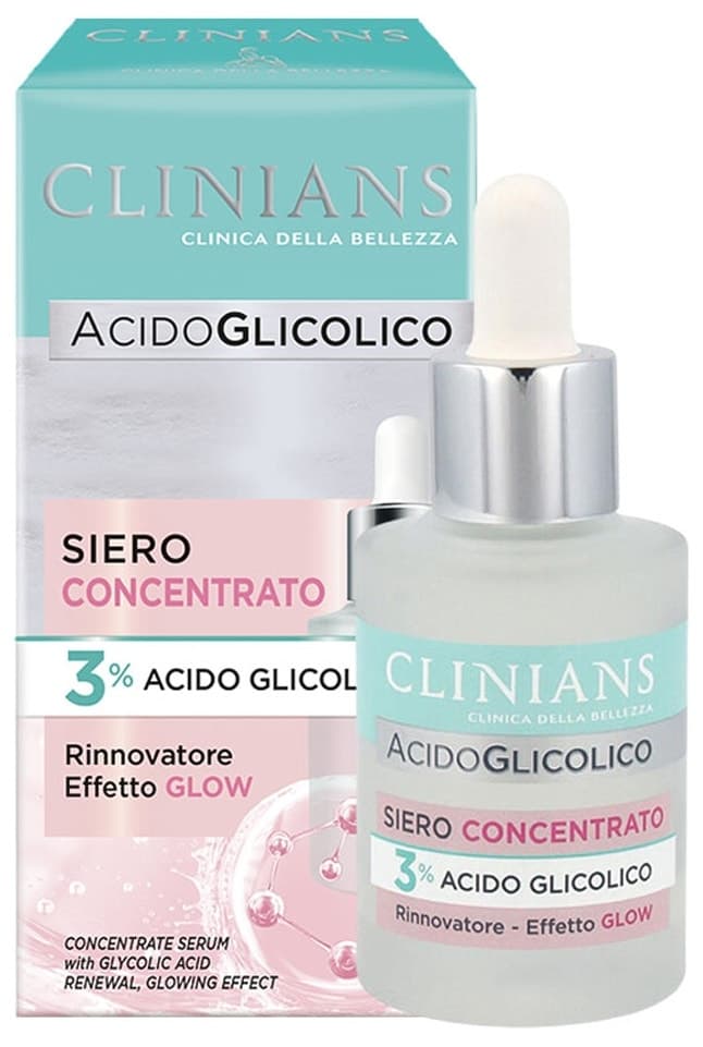 Sérum Clinians Ácido Glicólico Siero Concentrato 3% - 30mL