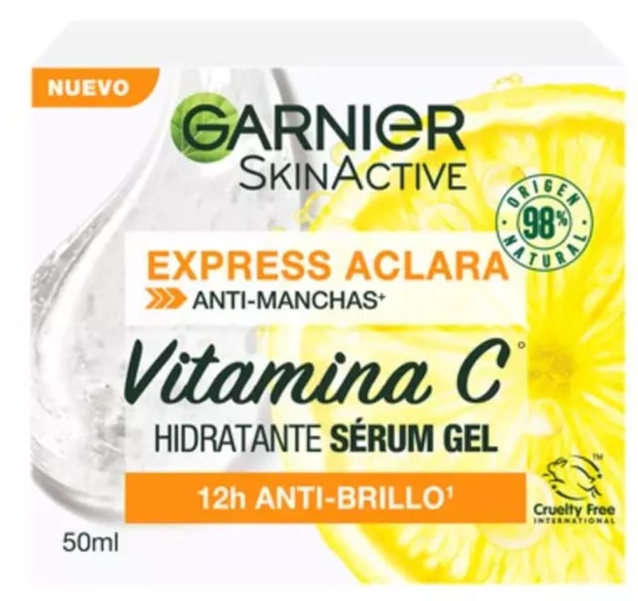 Sérum Em Gel Garnier Fructis Express Aclara Vitamina C - 50mL