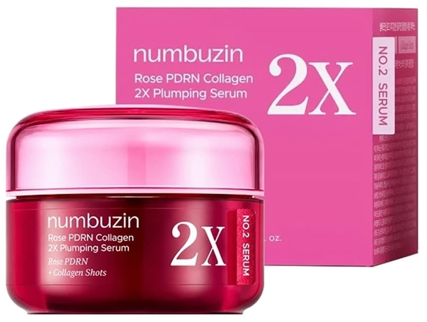 Sérum Numbuzin N.2 Rose Pdrn Collagen 2X Plumping - 30mL