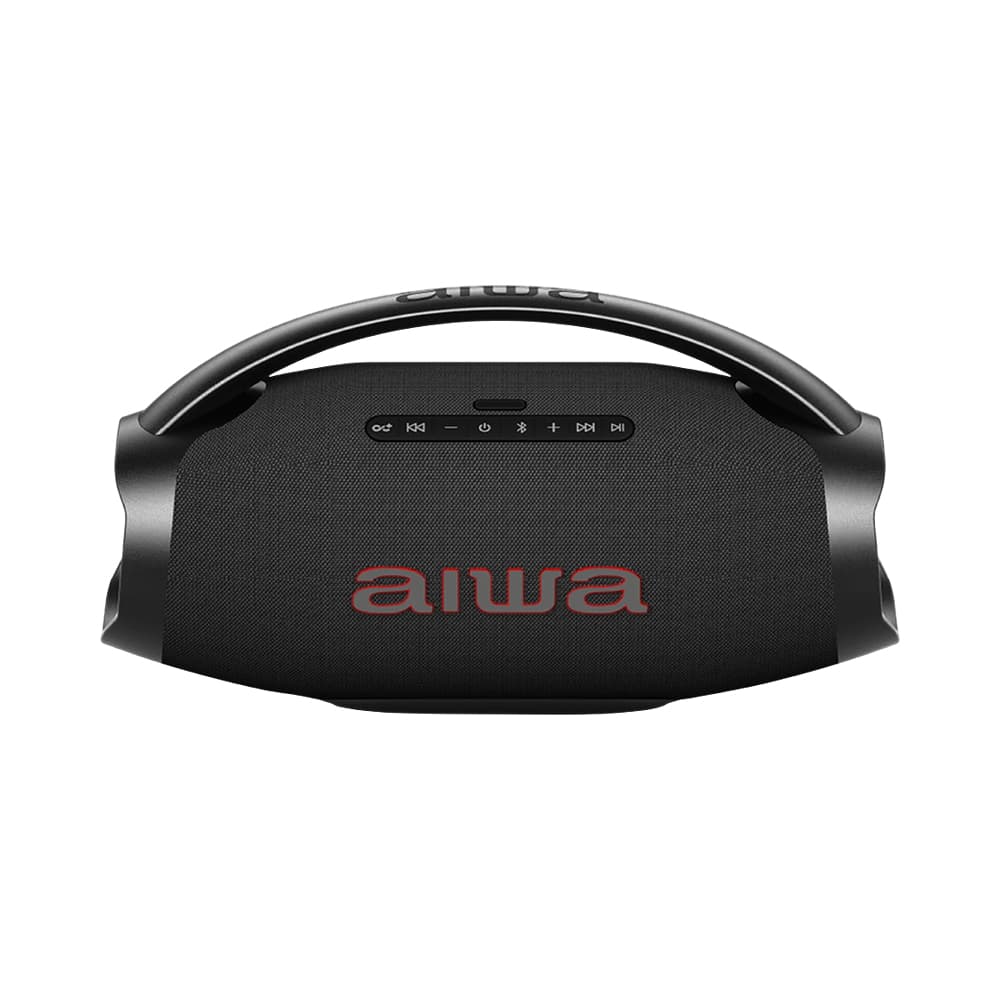 Caixa de Som Aiwa Party Power Boombox Aw-H51BT Tws Preto