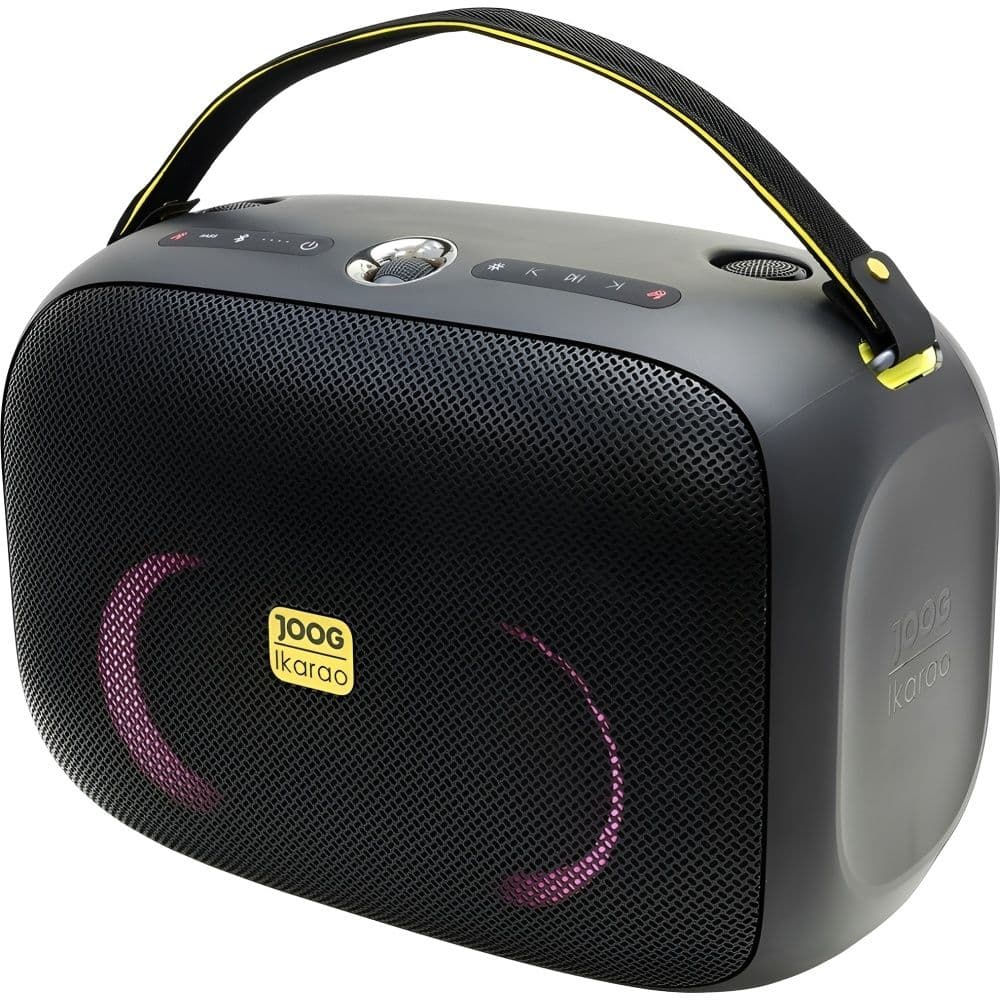 Caixa de Som Joog Bold Xs-1000 300W Tws com 2 Microfones Sem Fio