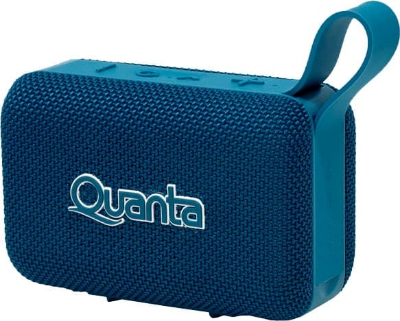 Caixa de Som Quanta Qtsps80 Bluetooth 8W Azul