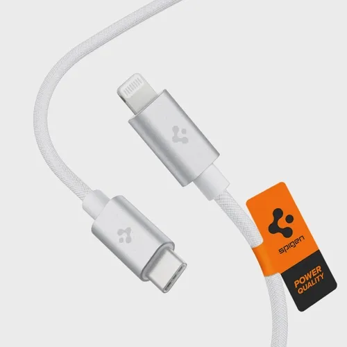 Cabo Spigen Pb2101 USB-C para Lightning Aca04193 1.2M Branco