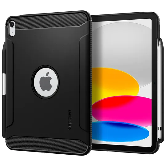 Capa Spigen Rugged Armor para iPad 10TH 10.9" Black
