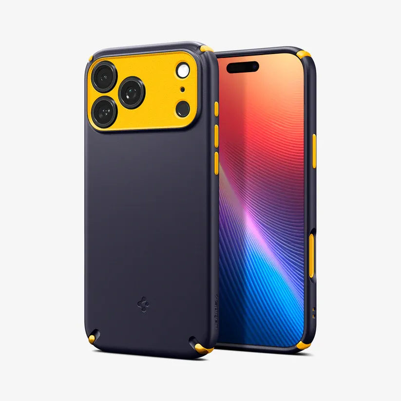 Capa Spigen para iPhone 17 Pro Nano Pop Hybrid Acs09639 Azul Marinho