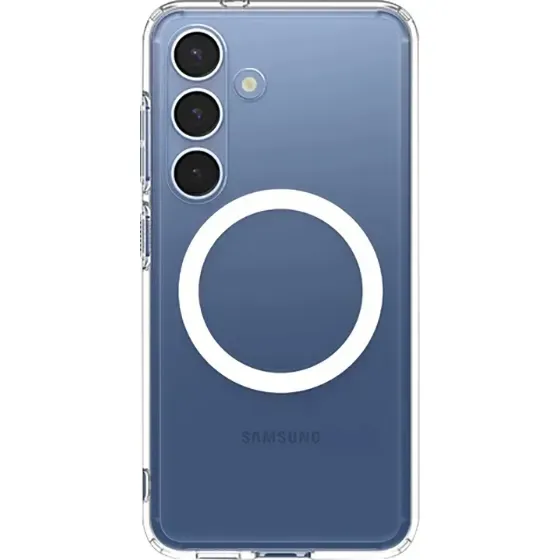 Capa Spigen Crystal Hybrid Magfit Acs08922 Clear White