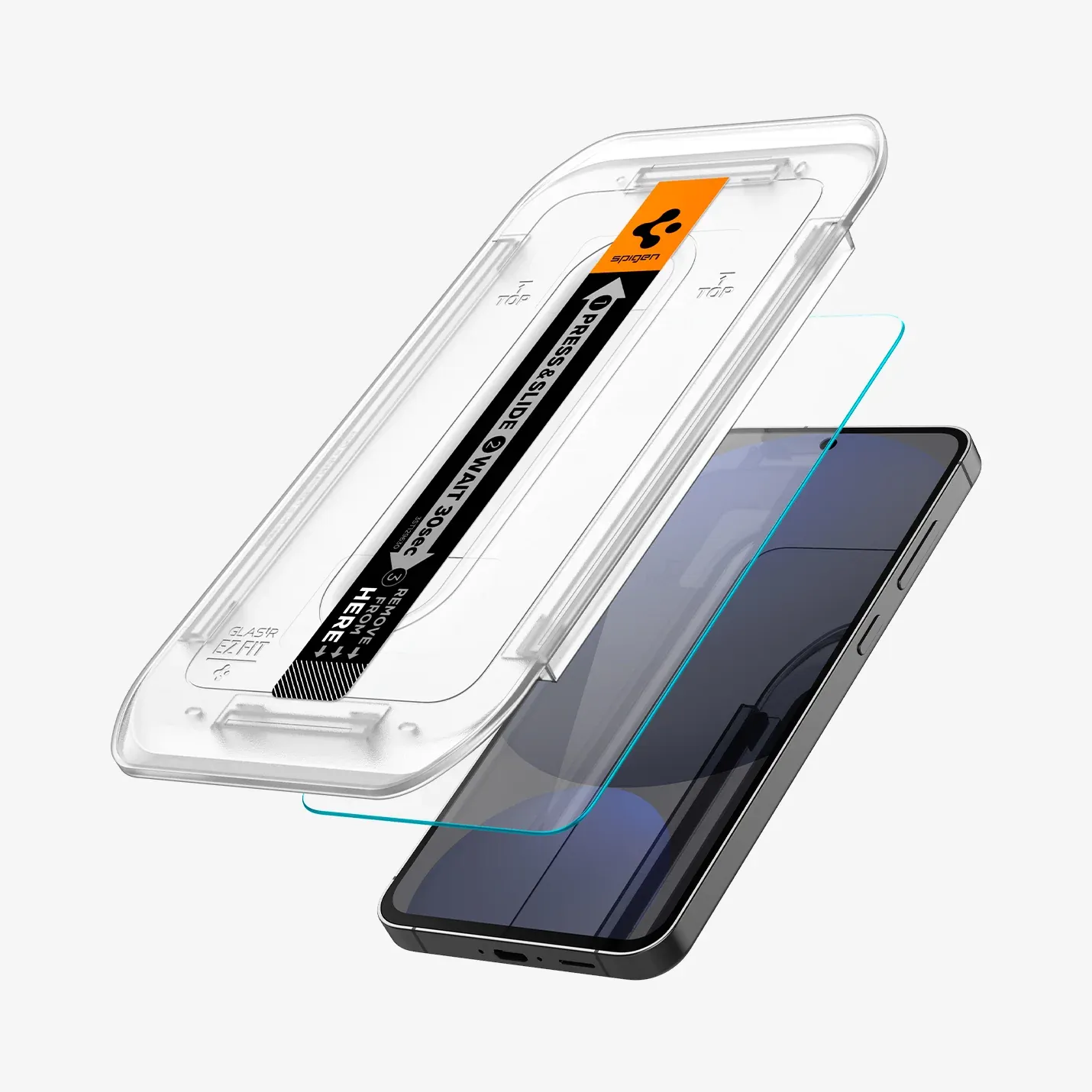 Spigen Capa Samsung S25 Plus Protetor de Tela Glas.tr Agl07430 2PCS