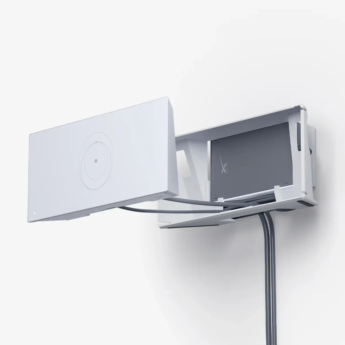 Roteador Spigen Suporte P/parede Amp0940 Router Starlink Gen 3 Branco