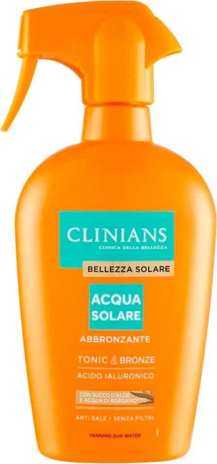 Água Bronzeadora Clinians Tonic e Bronze - 450mL