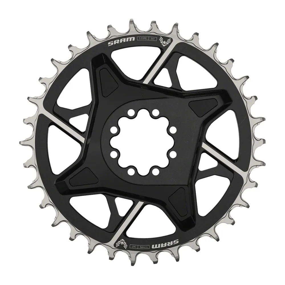 Coroa Sram X0 T-Type 34T Direct Mount 3MM Preta