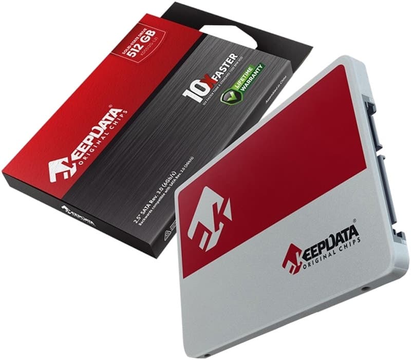 SSD Keepdata 512GB 2.5" SATA 3 - 10X KDS512G-L21