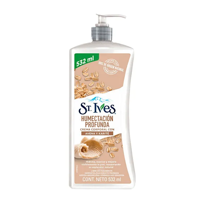 Hidratante St. Ives Crema Corporal Avena Y Karite 532ml
