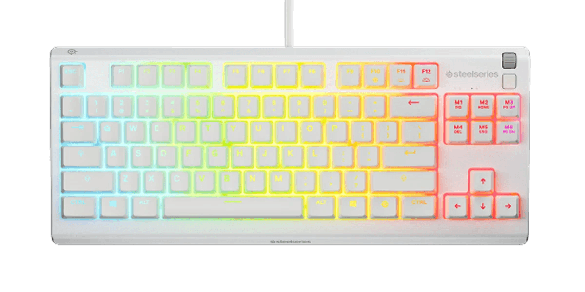 Teclado Steelseries Apex 3 Tkl Kb-00015 64819 Us RGB White