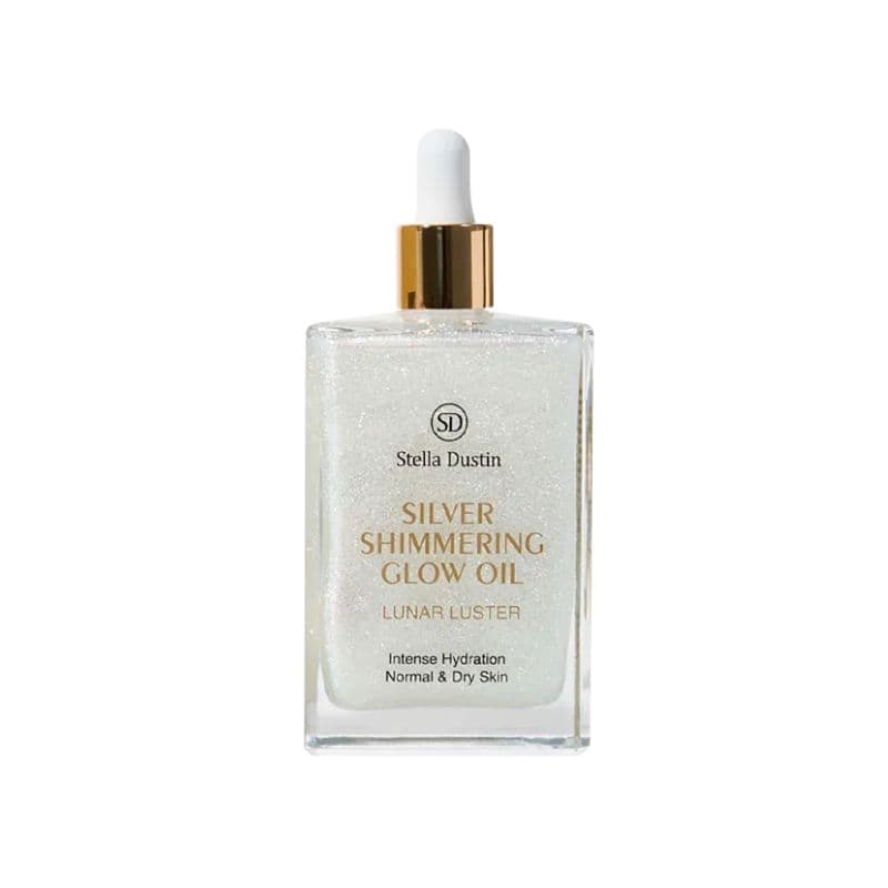 Óleo Corporal Stella Dustin Oil Shimmer Glow Lunar Luster 100ml
