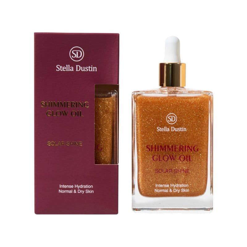 Óleo Corporal Stella Dustin Shimmer Glow Solar Shine 100ml