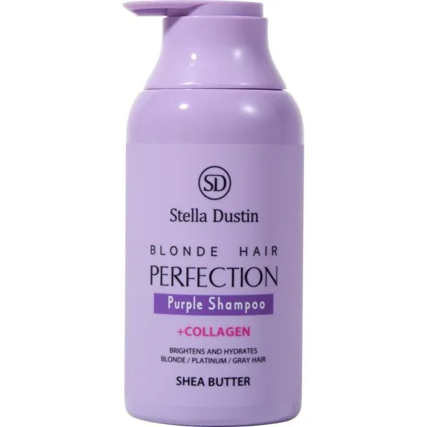 Shampoo Stella Dustin Blonde Hair Perfection Purple 500ml
